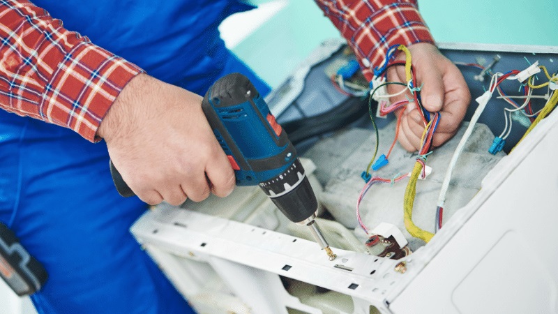Soma Toshiba Toshiba çamaşır makinesi kart tamiri – Su almama arızası orijinal parça ile giderildi. - Teknik servis örneği